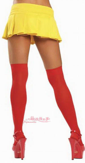 Women's underwear sexy short stockings wire socks sock red 7901 - 3