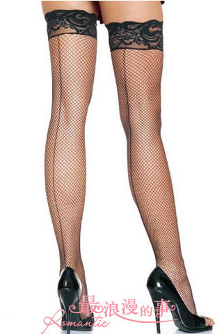 Women's underwear wire socks passion decorative pattern thin silk stockings small grid 7929