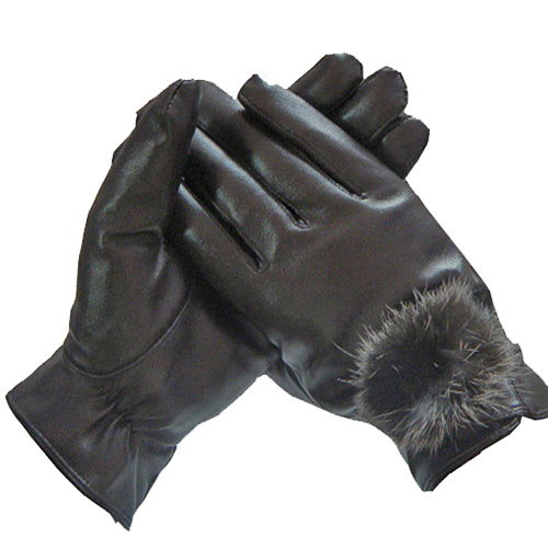 women's winter thermal gloves,fashion Women full finger gloves,  leather gloves