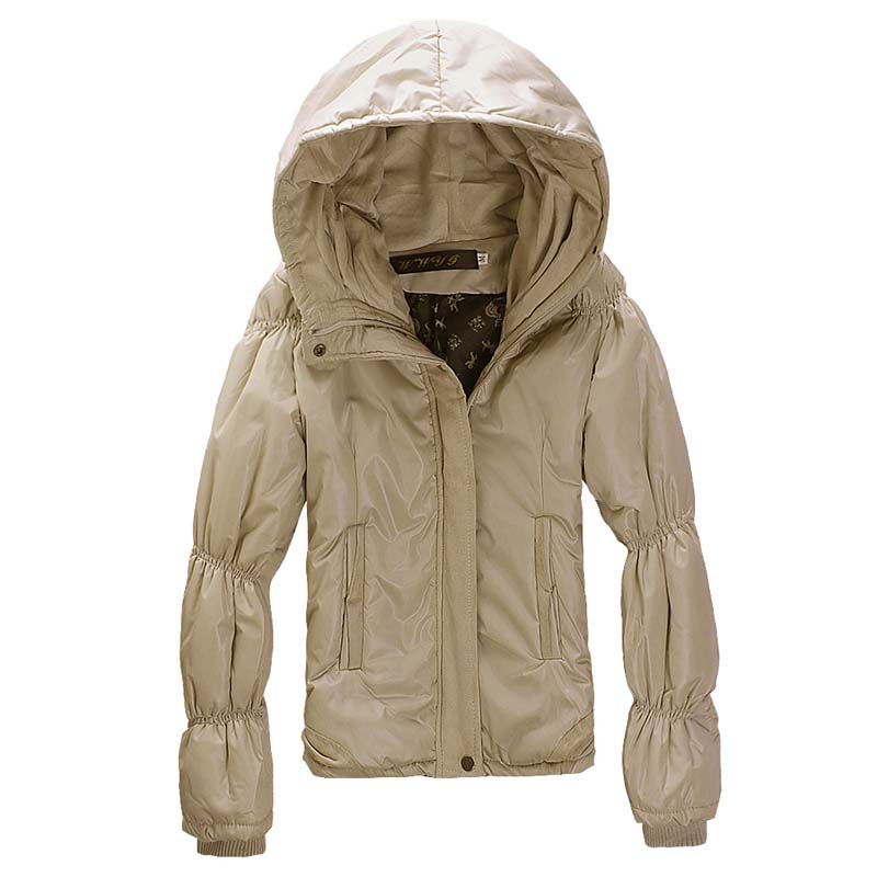Women's women's cotton-padded jacket cotton-padded jacket with a hood short design wadded jacket outerwear female 8608 (WC091)