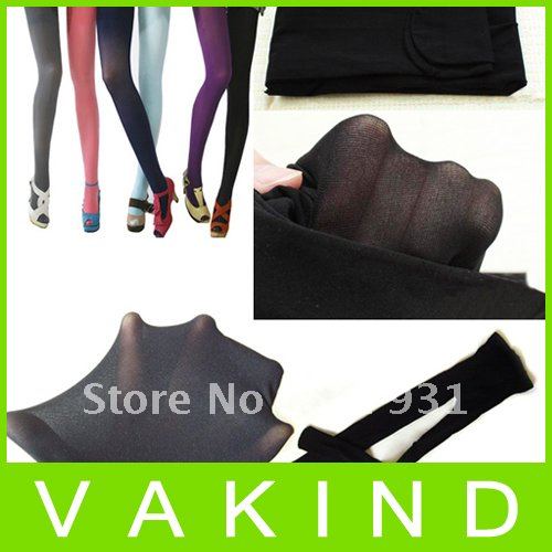 Women Semi Opaque Tights Pantyhose Colors Stockings