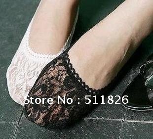 Women Sexy Mesh Lace Slipper Socks Boat Socks Hot Free Shipping 5148