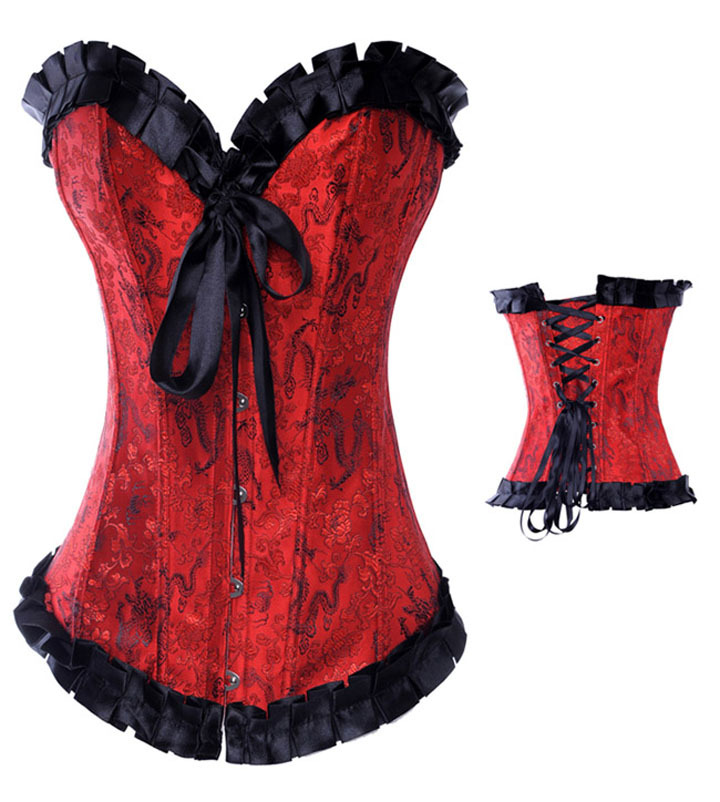 Women shaper Corset Sexy lingerie red wholesale retail 1745