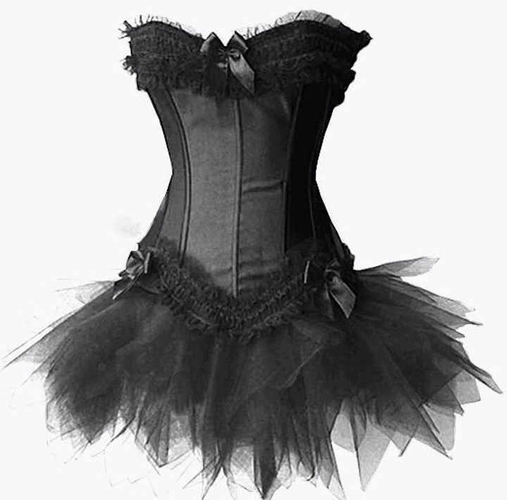 Women shaper Satin Sexy Lingerie Sexy Corset Wholesale and Retail black 1783