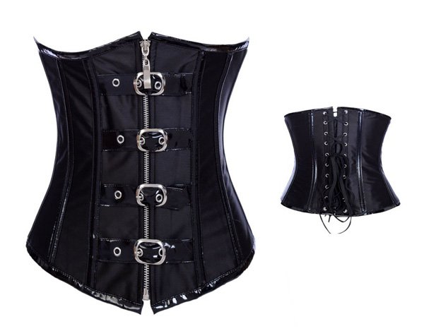 Women shaper underbust Corset Sexy Lingerie  black  zg006