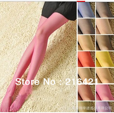 Women Skinny Thick Stretch Pantynose Tight Pant Stirrup Silk Leggings Stocking Mix Color 5PCS/LOT