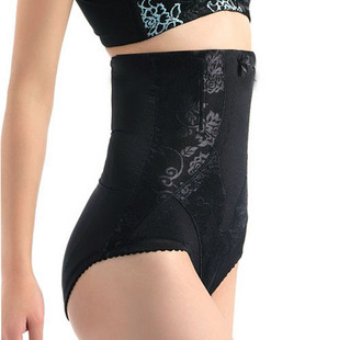 Women slim shaping pants thin high waist abdomen drawing tights plastic pants corset slimming butt-lifting pants WU5222