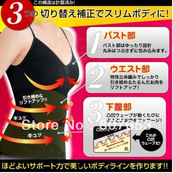Women Slim Slimming Comfort Stretch Elastic Top Shirt Waist Body Shaper Vest best gifts for ladies freeshipping 10pcs
