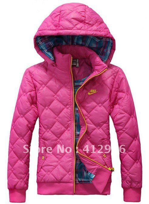 Women sports leisure hooded brought unginned cotton coat cotton-padded jacket, long sleeve warm cotton sports jacket