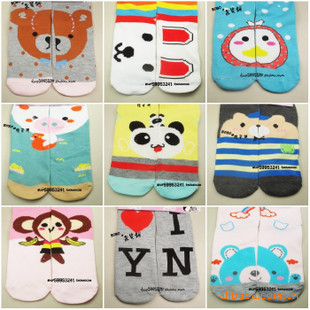 Women Students Cartoon Long Design /Short Design Puzzle Cotton Socks AB Socks Wholesale Free Shipping