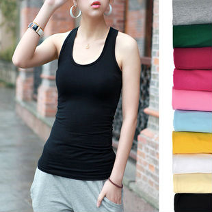 Women Summer vest 90% Cottom Sexy Camisoles tops Women sports Tanks Free Shipping