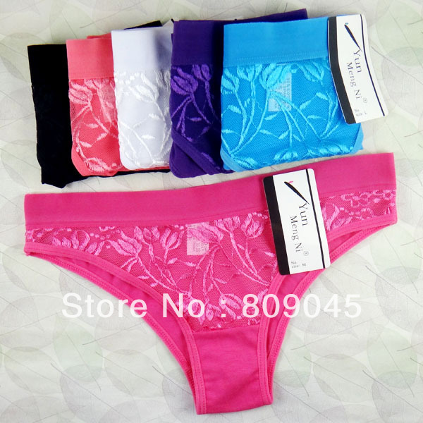women temperament sexy cotton underwear/ladies panties/lingerie/bikini underwear lingerie pants/thong intimatewear women 86498-3