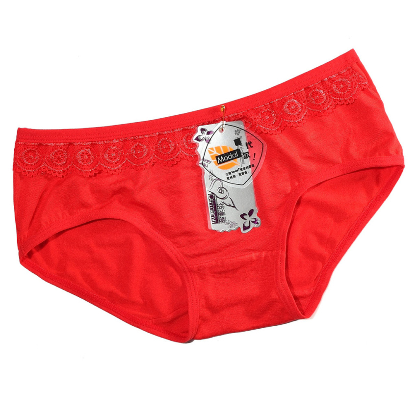 Women Underwear 50% Modal 42% Cotton 8% Spandex Female Panties Briefs Free Shipping