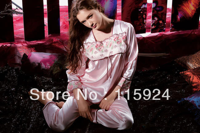 Women V-neck sexy sleepwear pajama CPAM lingerie temptation set Charming suit size M L XL1201#