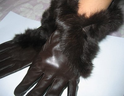 Womens' Leather Gloves skin gloves LEATHER GLOVES Womens 10pairs/lot