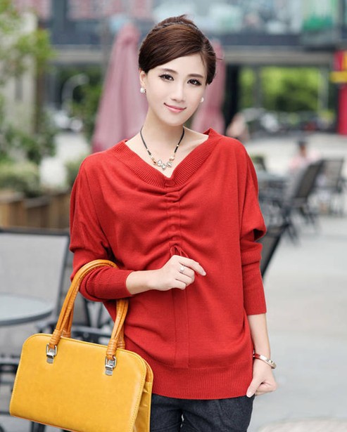 Womens Sweater Coat Ladies Sweatshirts Cardigan Jumper Dress Black Orange Army Green [YP09A YP09B YP09C M*1]