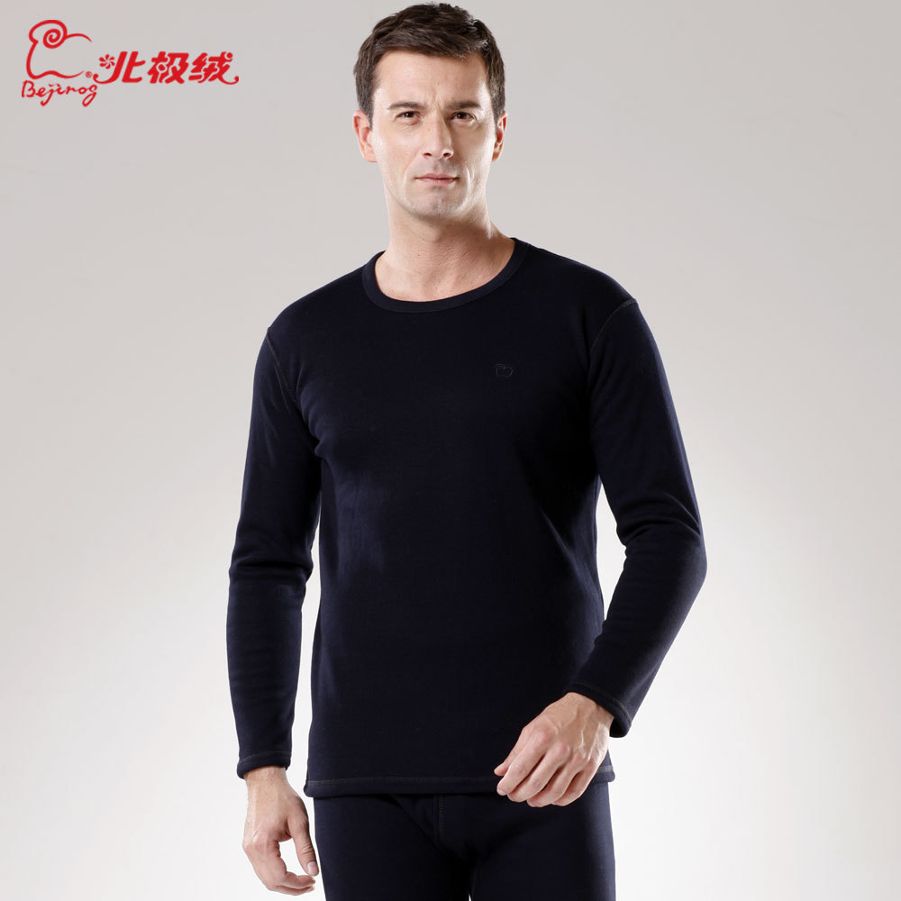 Wool charcoal gold velvet autumn and winter thermal underwear lovers set b08321 b08311