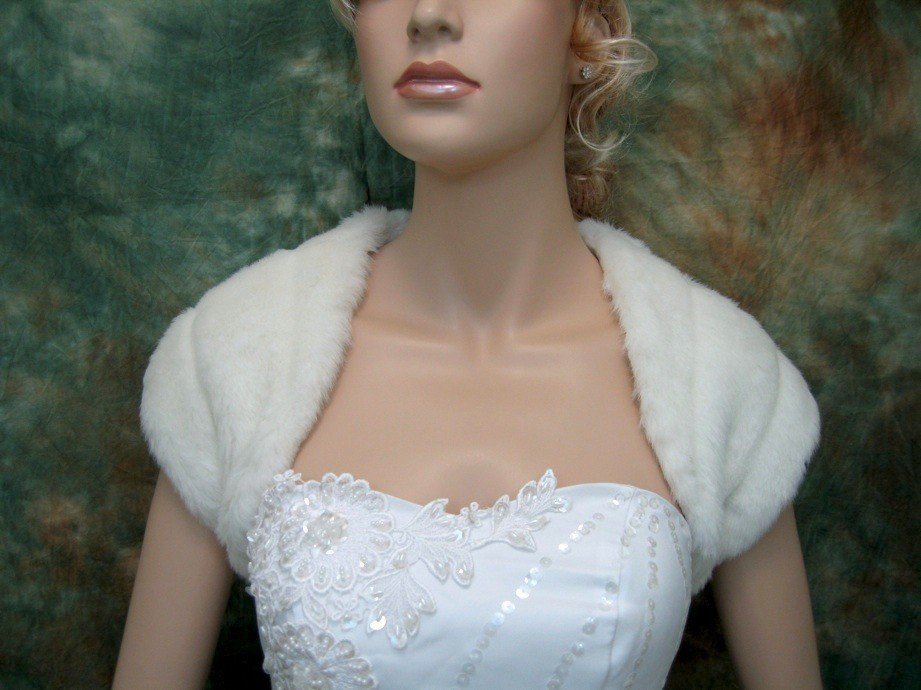 Wool fashion custom Lace Bridal Wedding bolero Jacket hot custom