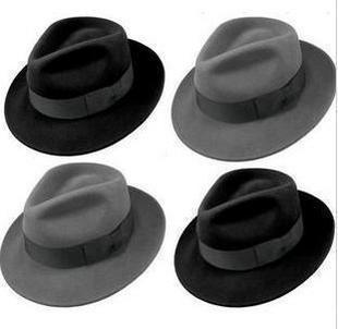 Wool male women's hat billycan fashion fedoras vintage