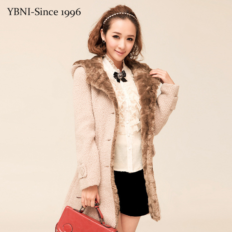 Wool wool women's trench coat trench female outerwear autumn and winter women