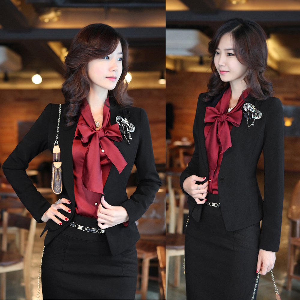 Work wear formal women's work wear suit professional set women's fashion uniform tooling 1209
