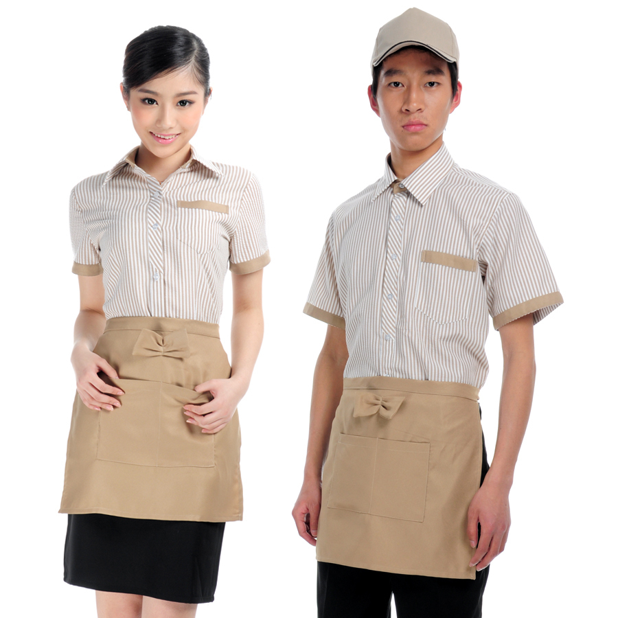 Work wear summer female work wear restaurant uniforms