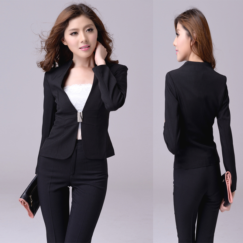 Work wear women's skirt fashion three pieces set formal OL outfit work wear suit