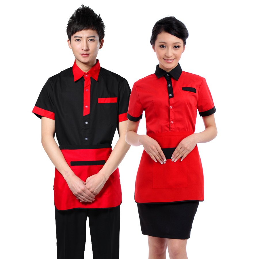 Work wear work wear summer clothes uniform aprons