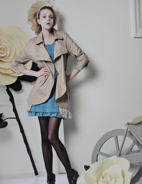 X . YING 2012 autumn outerwear fashion pretty casual clothing f1133005 599