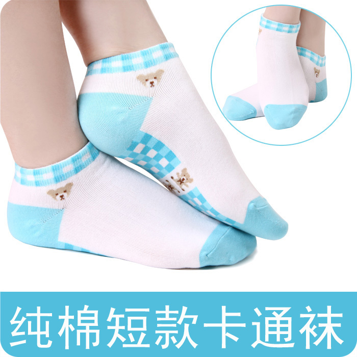 X0198 autumn and winter 100% cotton cartoon female socks thermal sock slippers sock cotton socks