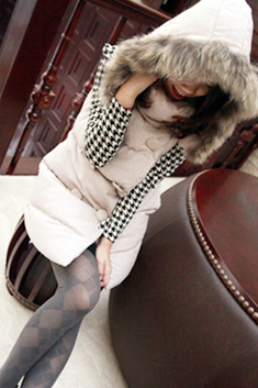 X2 2012 winter new arrival woolen cloth fill cotton sleeveless fur collar wadded jacket cotton-padded jacket outerwear female