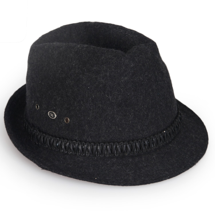 XG Fedoras male hat black color , free shipping