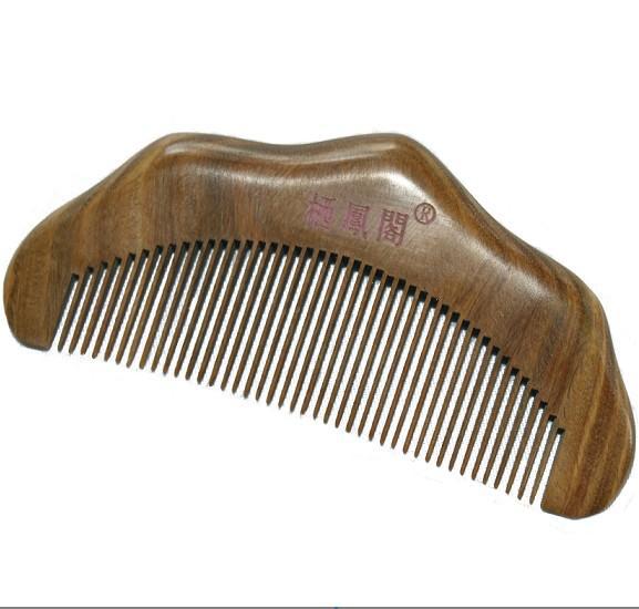[Xifeng Court] Han Chinese clothing costume hair accessories the comb / green sandalwood comb / jade sandalwood comb