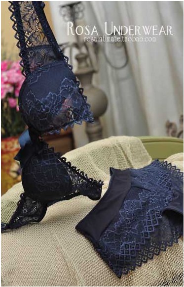 Y7 single lace thin thick rhone bra set 70b70c75a75b75c80b80c