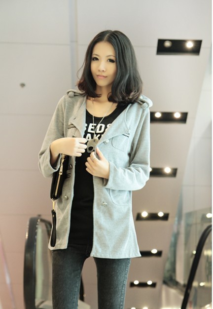 Ya2013 spring trench outerwear slim women's clothing clothes free shpping