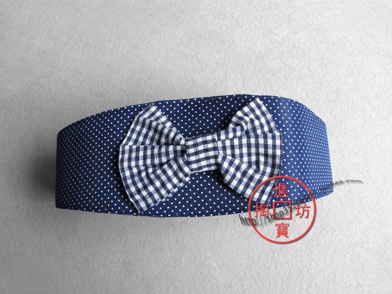 Yang's 072c03 Women cummerbund bow