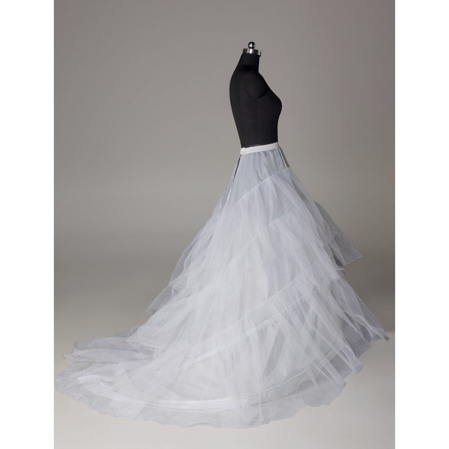 Yarn formal dress skirt pannier slip pannier hard network train bridal wedding dress pannier