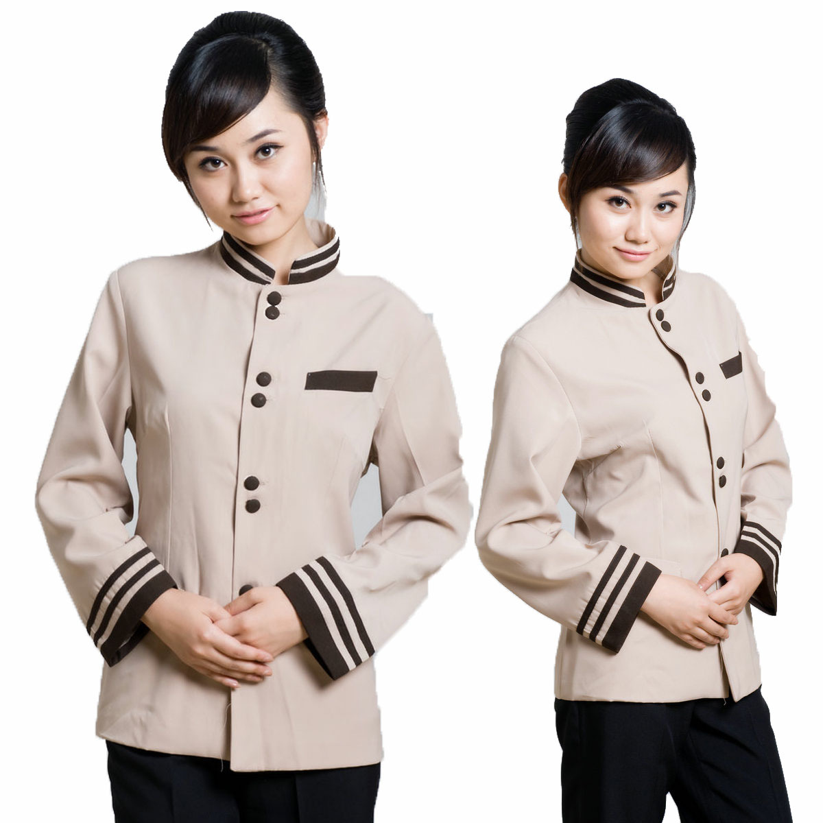 Yb10 work wear autumn and winter cleaning service work wear work wear long-sleeve