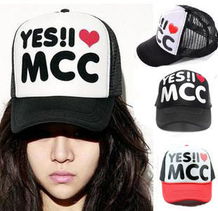 Yes mcc mesh cap truck cap summer trucker hats male women's sun-shading lovers hat