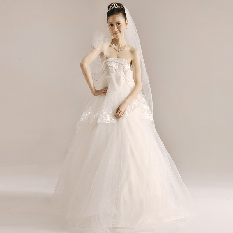 YHZ2012 latest wedding dress Korean version Bra, Maternity wedding flowers, high waist code wedding winter