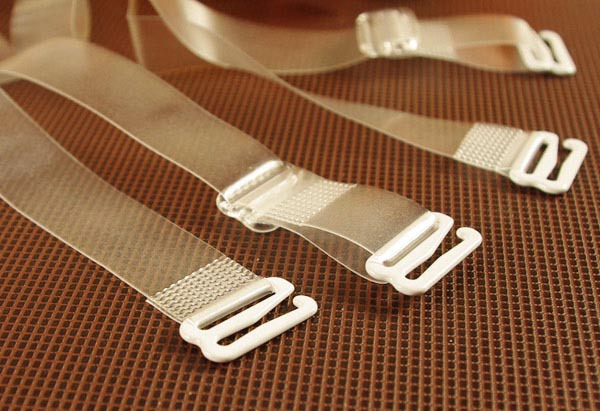 Yiwu commodity bra transparent shoulder strap invisible shoulder strap sand broadened 1.8cm Wholesale bargain price