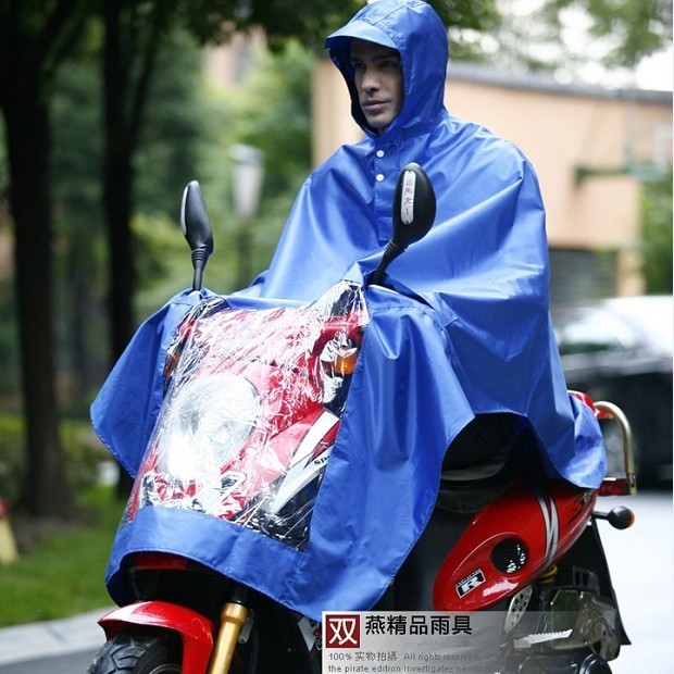 Yl-2008 fashion poncho motorcycle electric bicycle plus size thickening Burberry - - - - - motorcycle poncho