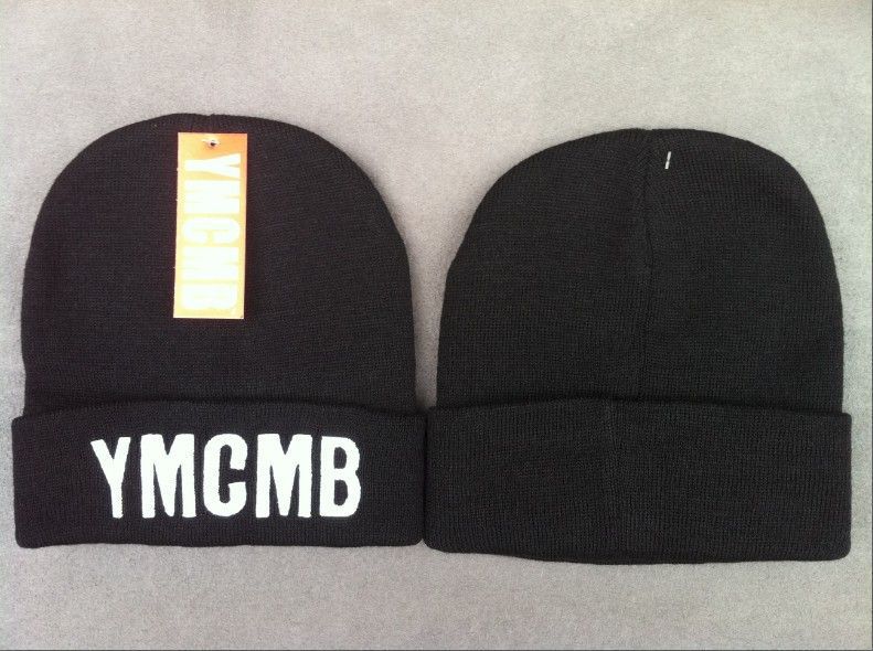 YMCMB sports Beanie Hats black red and black white cheap sports caps Wholesale & dropshipping