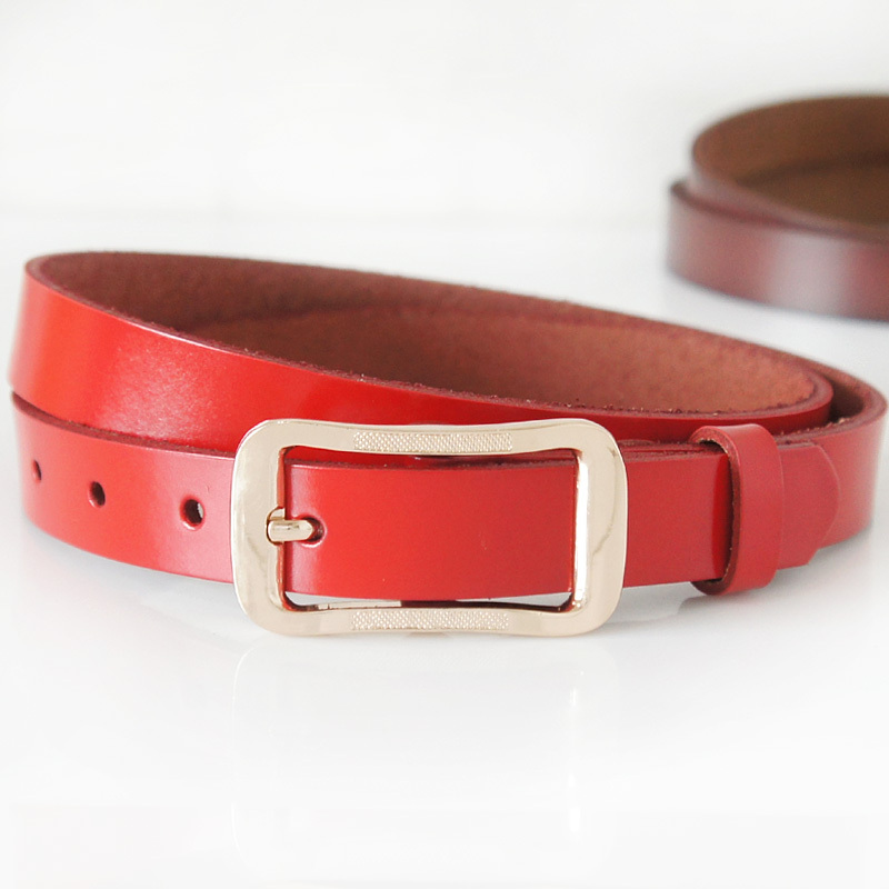Yrxj brief cowhide belt female all-match fashion genuine leather strap Women casual z1372
