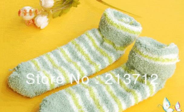 YWJR389 Free Shipping New Women Keep warm Thickening Towel Floor Base Sleep Socks Fashion