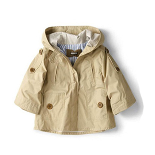 Z clothing fashion cloak cotton cloth lining male short trench design waterproof outerwear