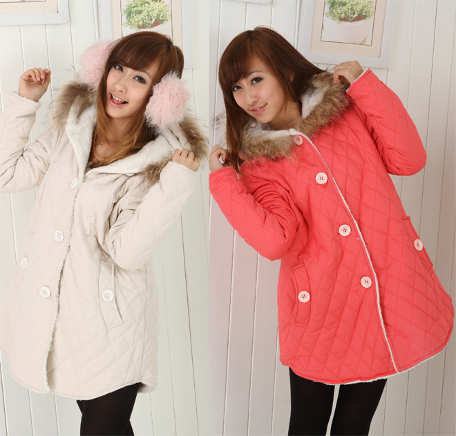 Z3712 maternity clothing winter outerwear pressed cotton maternity wadded jacket top outerwear maternity clothing autumn and