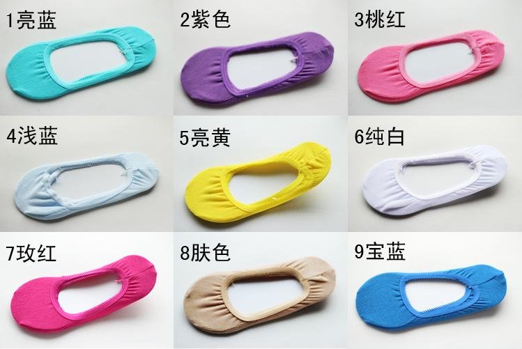 [Z606] Free shipping!9Style cute Summer women Asakuchi invisible boat socks / Thin cotton women Sock Slippers / 48pair Wholesale