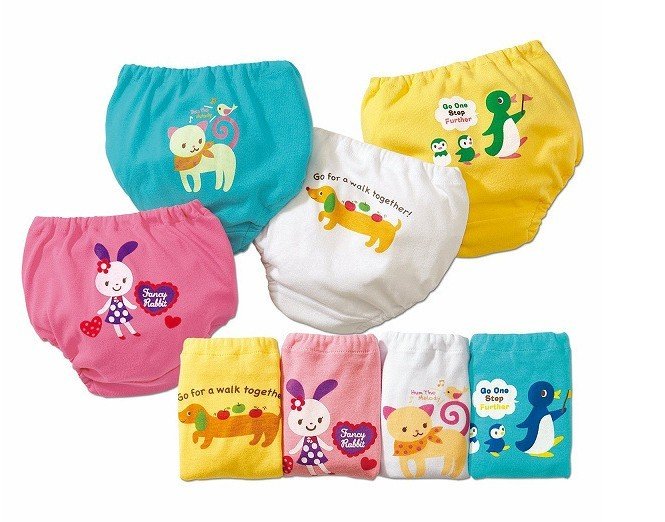 Z8164 girls underwears childrens cartoon underwears  fit 2-5yrs 20pcs/lot more cute  colour  Random