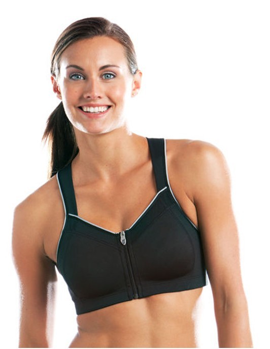Zipper type quick-drying sports underwear professional shockproof fitness yoga running bra